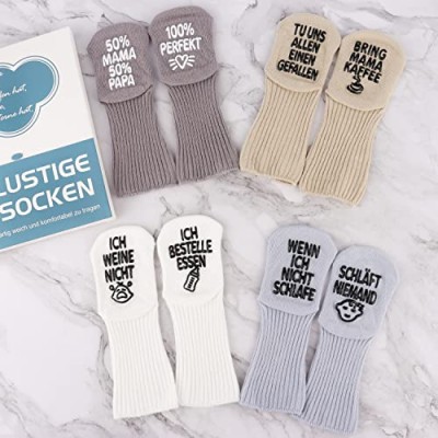 Mini-Füße, Maxi-Sprüche: Socken mit Witz!