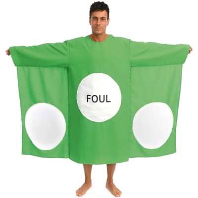 Goal wall to go: The costume for direct hits!