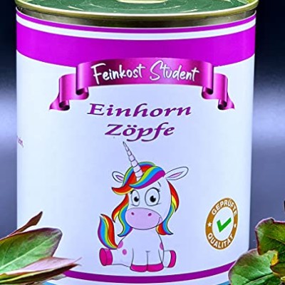Magie zum Aufreißen: Einhornzöpfe in der Dose!