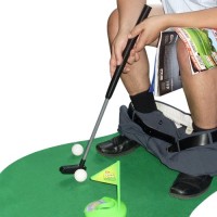 Golfen auf dem stillen Örtchen – Hole in One!